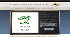 Desktop Screenshot of montereybayteachersassociation.org